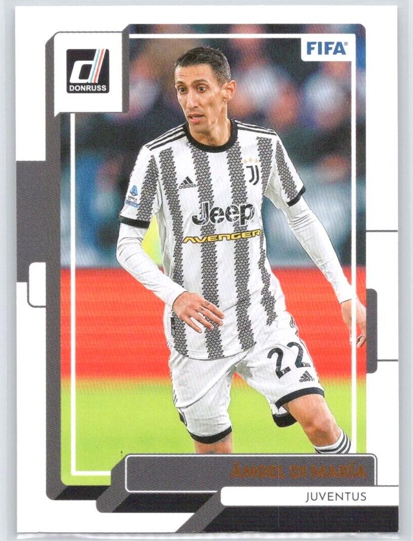 2022 Panini Donruss Angel Di Maria [Pink] #153 card