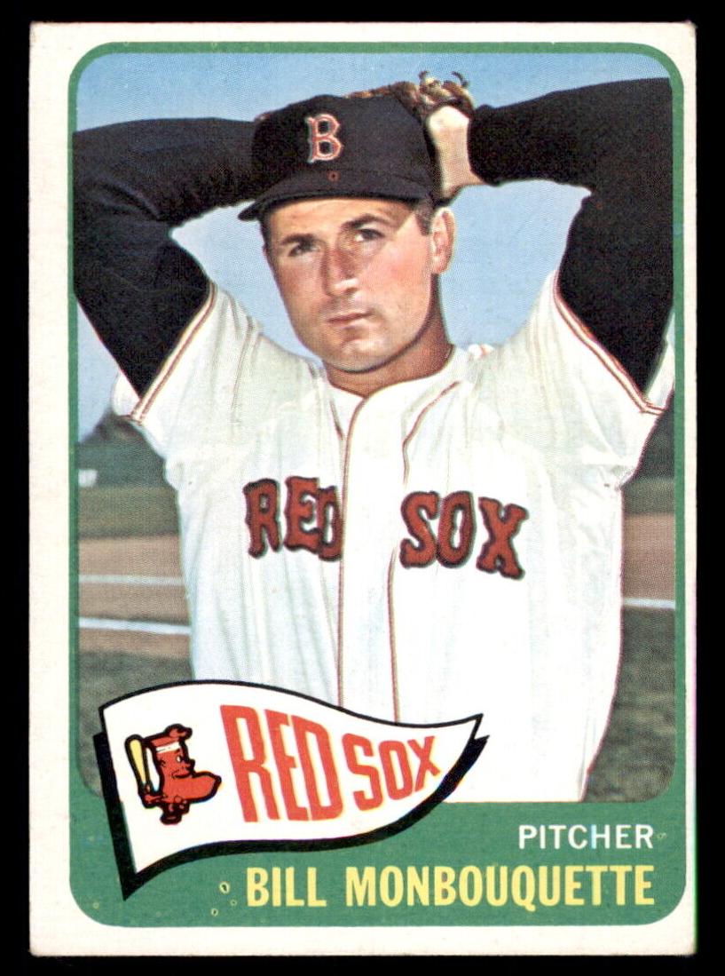 1965 Topps Bill Monbouquette #142 card