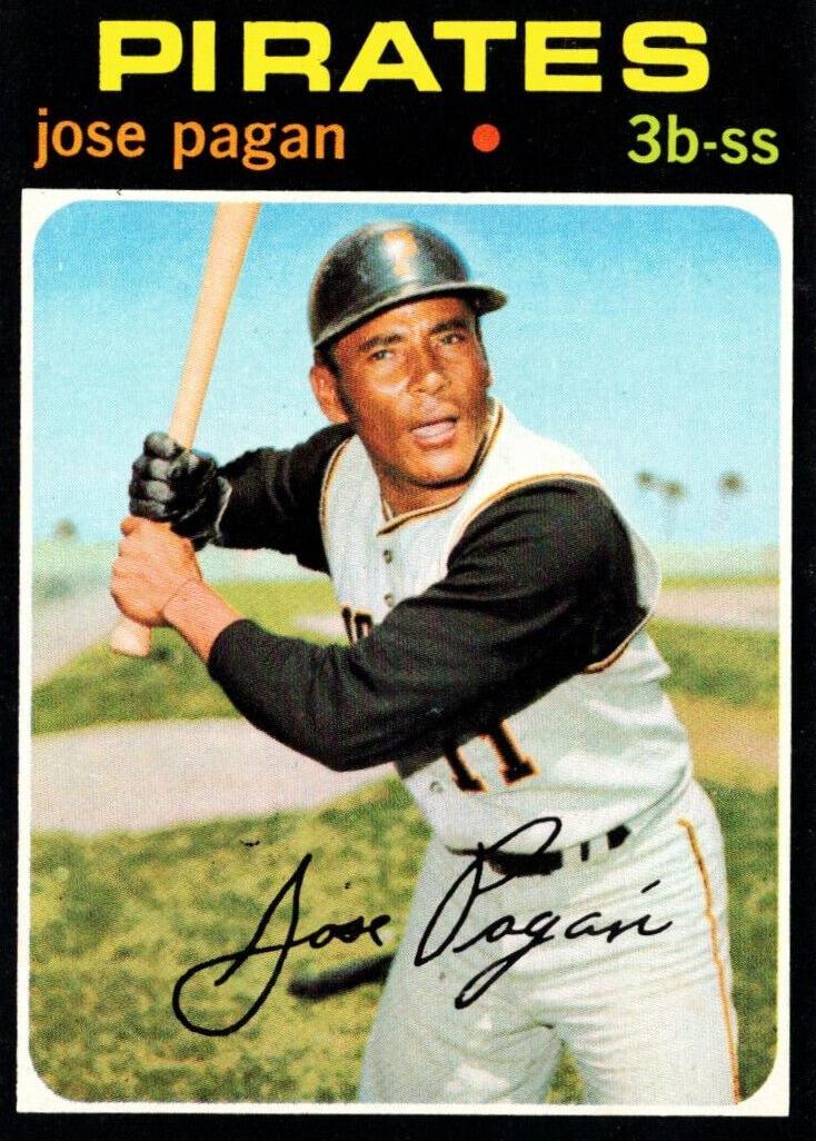 1971 Topps Jose Pagan #282 card