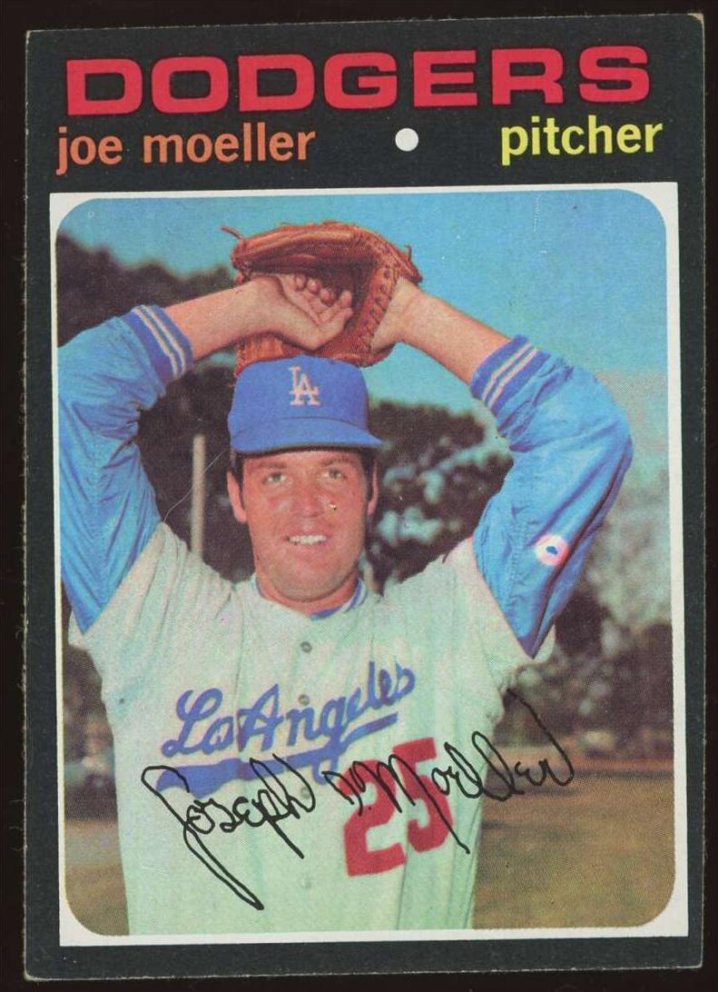 1971 Topps Joe Moeller #288 card