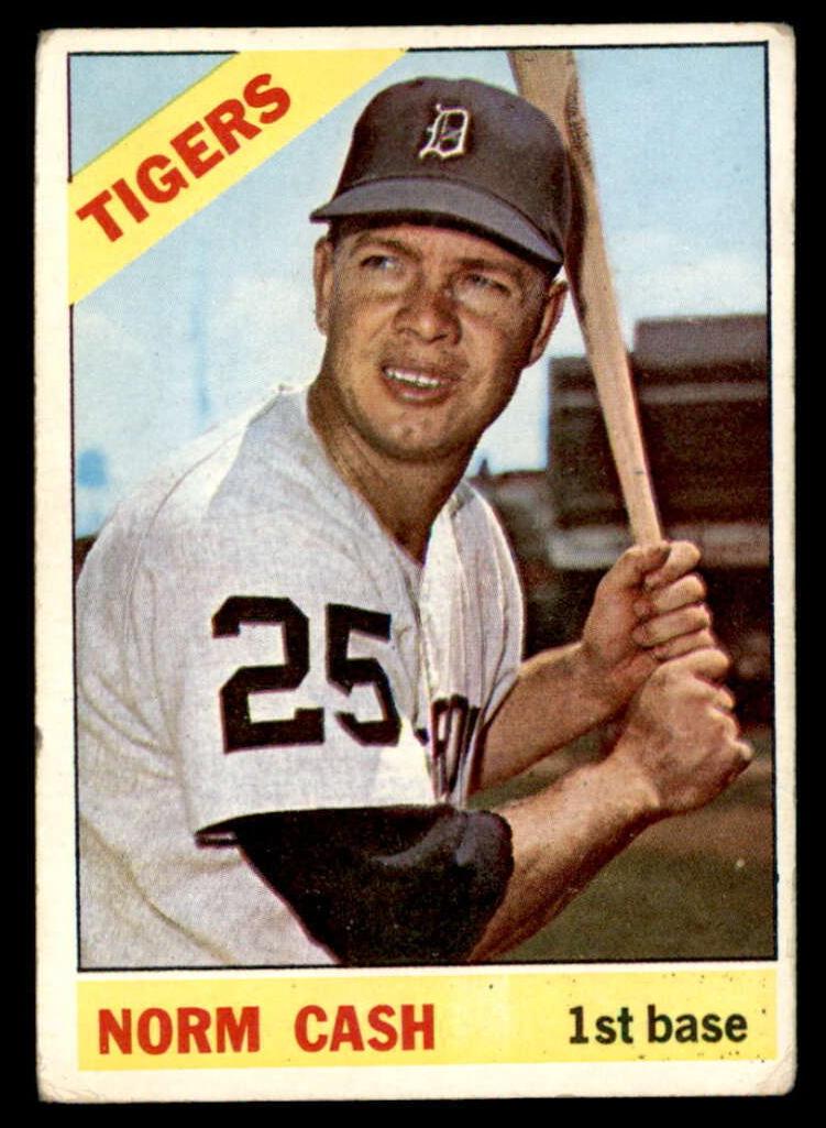 1966 Topps Norm Cash #315 card