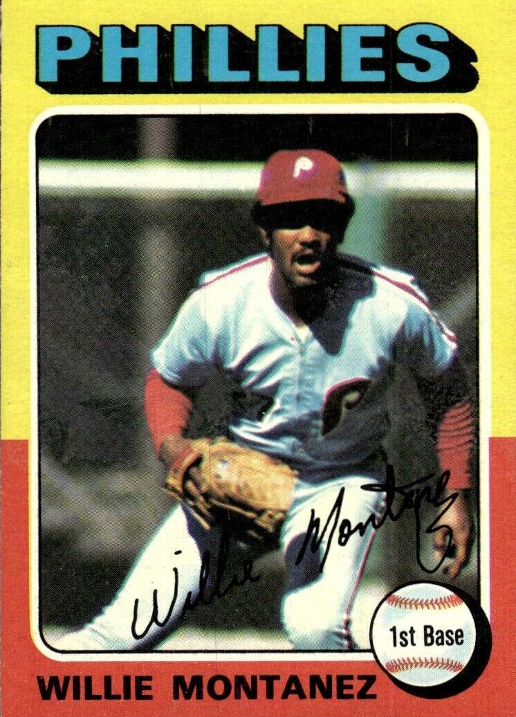 1975 Willie Montanez #162