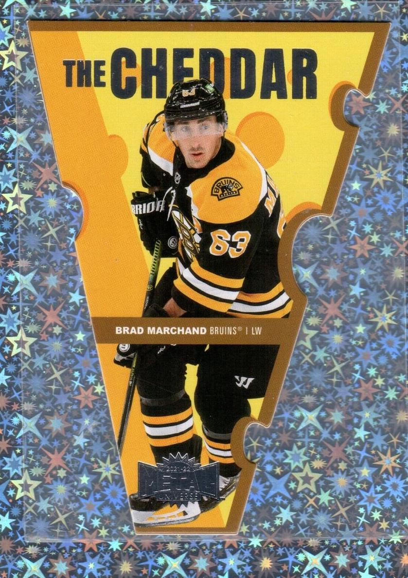 2021 Skybox Metal Universe Brad Marchand [Gold] #TC-12 card