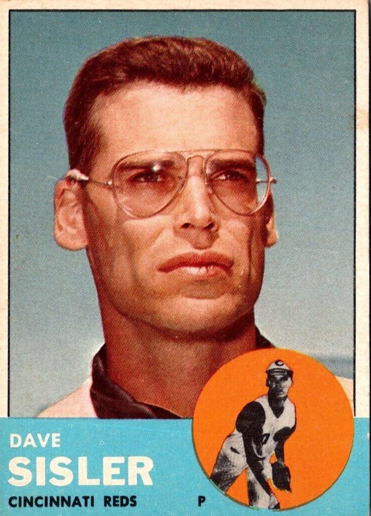 1963 Topps Dave Sisler #284 card
