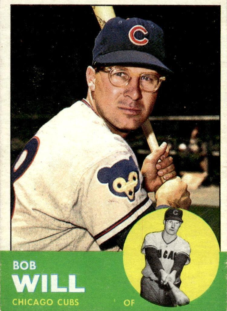 1963 Topps Bob Will #58 card