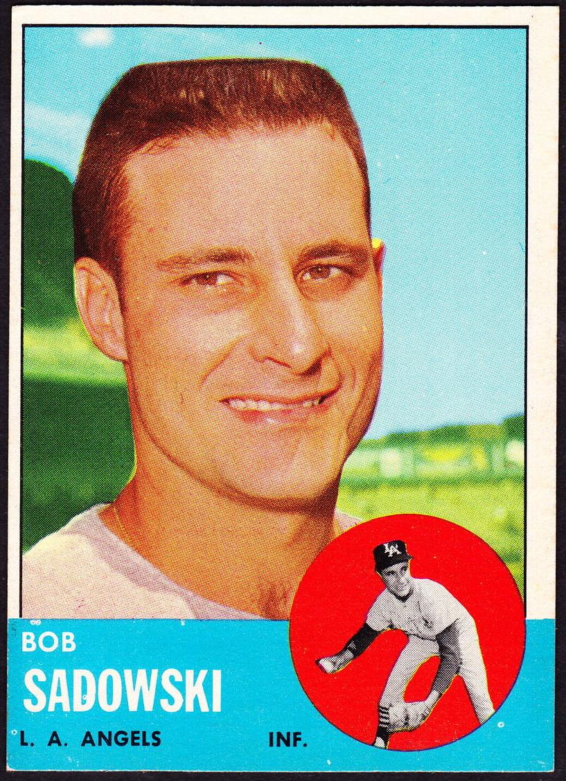 1963 Topps Bob Sadowski #568 card