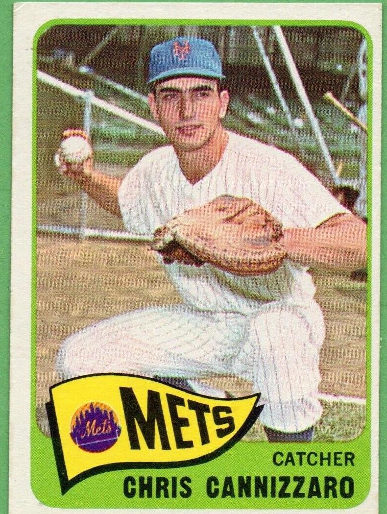 1965 Topps Chris Cannizzaro #61 card