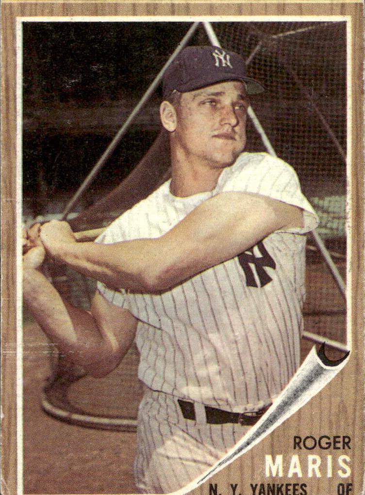 Roger Maris 1962 Topps Baseball