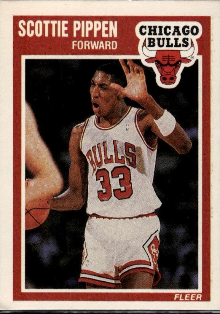 Scottie Pippen 1989 Fleer Basketball