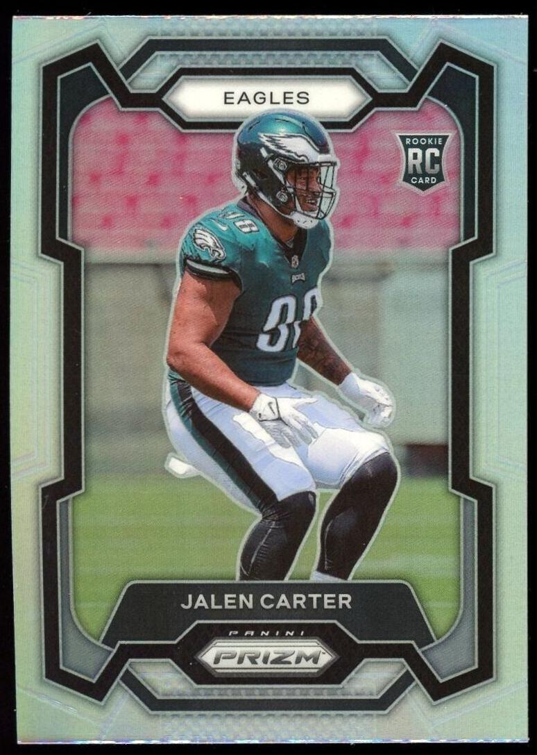 2023 Panini Prizm Jalen Carter [Silver] #381 card