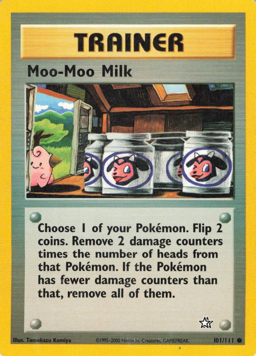 Moo-Moo Milk 2000 Pokemon Neo Genesis
