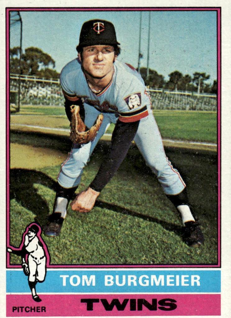 1976 Topps Tom Burgmeier #87 card