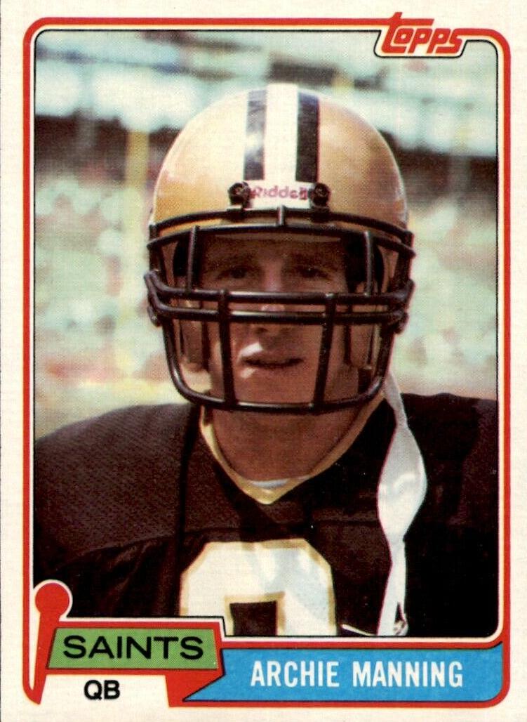 1981 Archie Manning #158