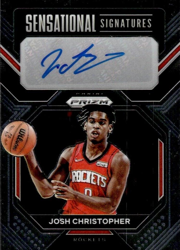 2022 Panini Prizm Josh Christopher #SS-JC card