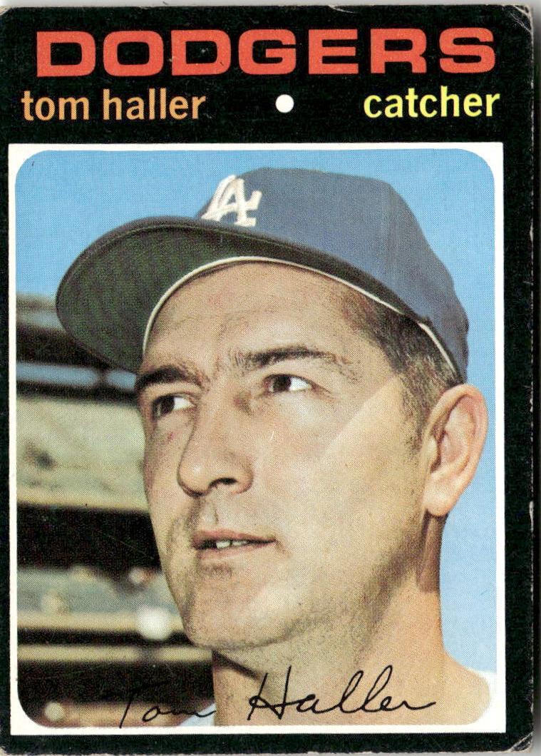 1971 Topps Tom Haller #639 card