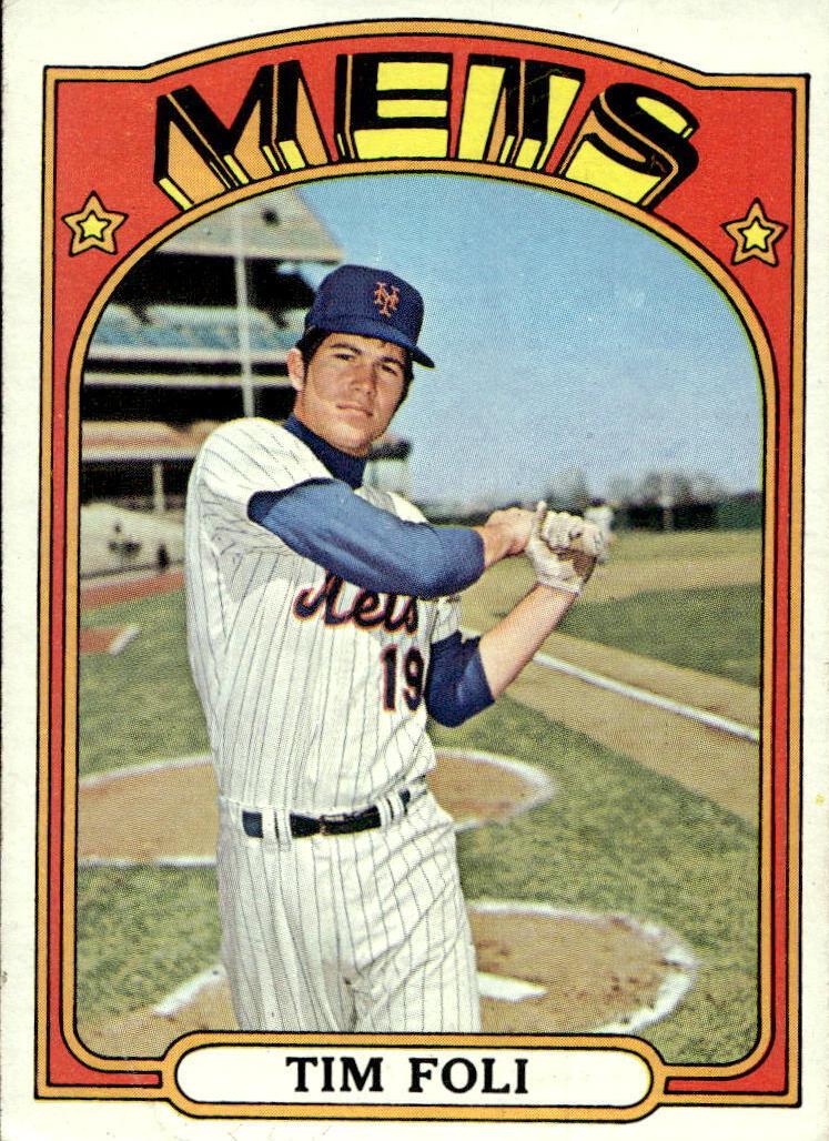 1972 Topps Tim Foli #707 card