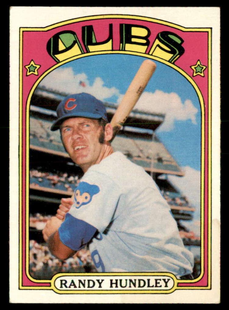 1972 Topps Randy Hundley #258 card