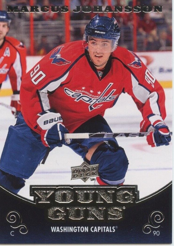 2010 Upper Deck Marcus Johansson #249 card