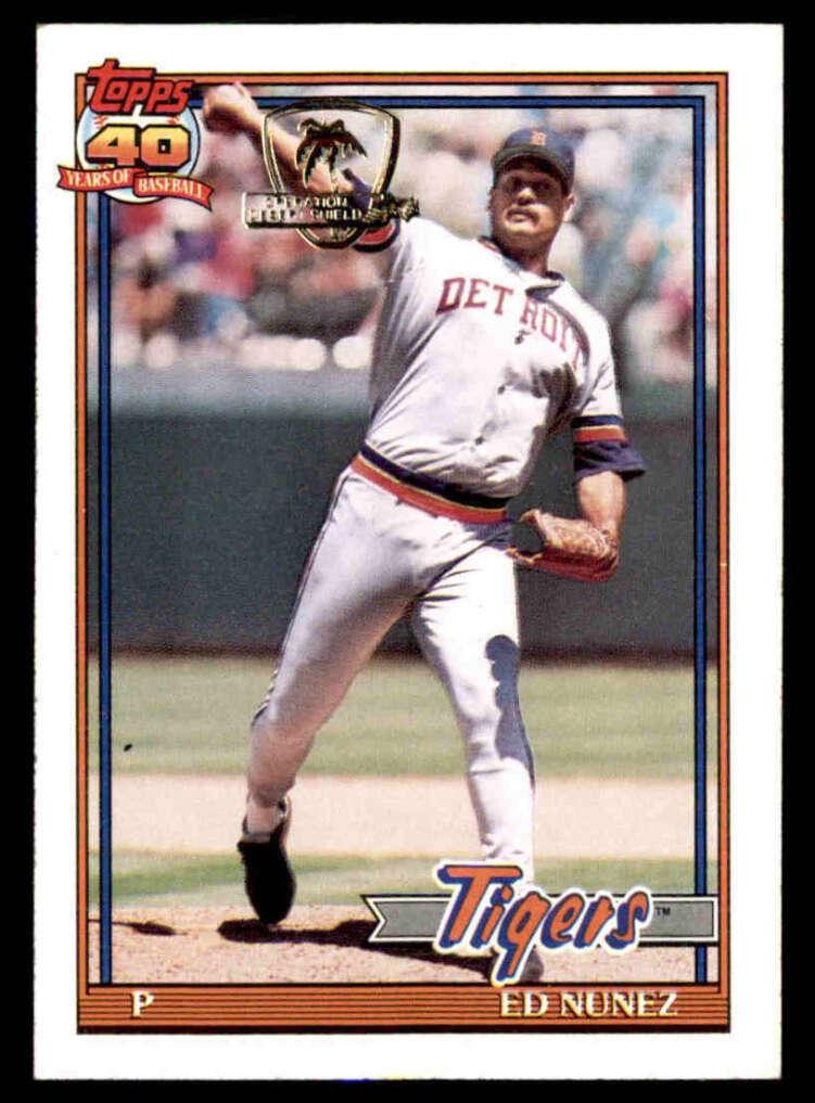 1991 Ed Nunez #106