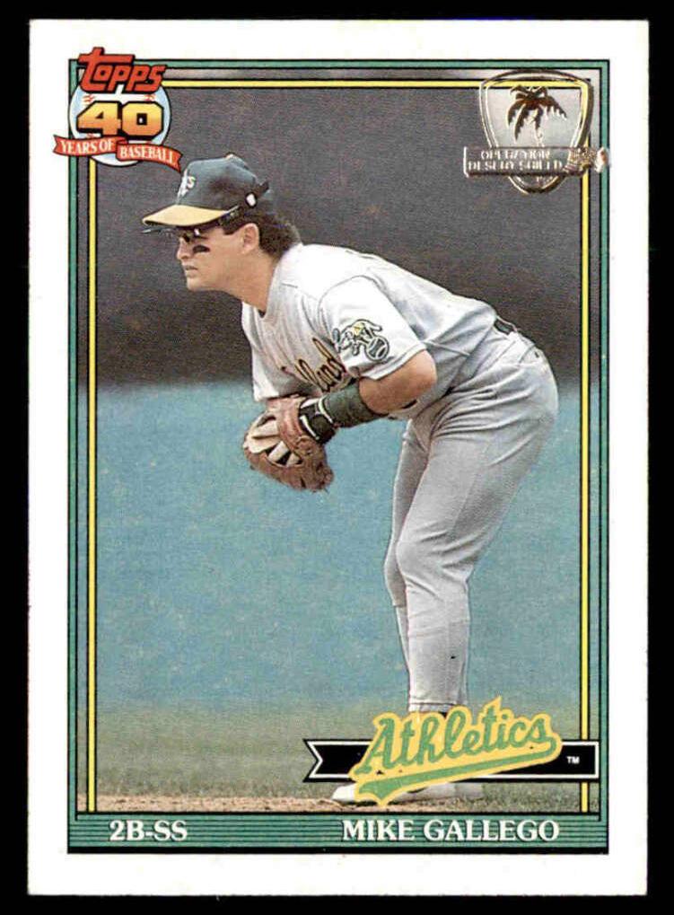 1991 Mike Gallego #686
