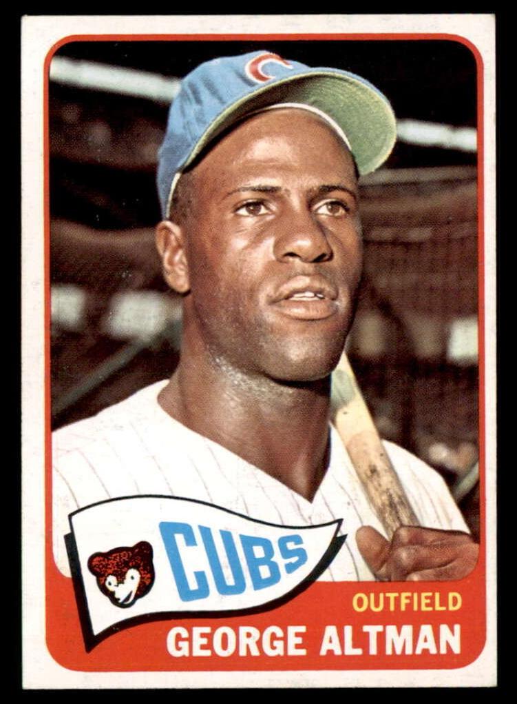 1965 Topps George Altman #528 card