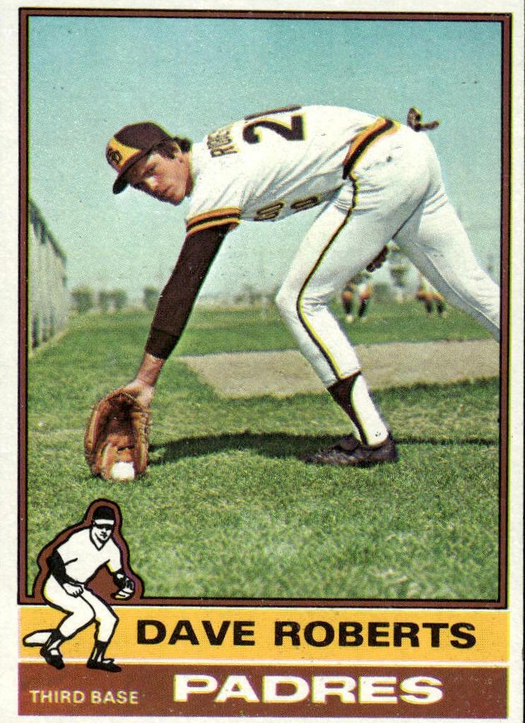 1976 Topps Dave Roberts #107 card