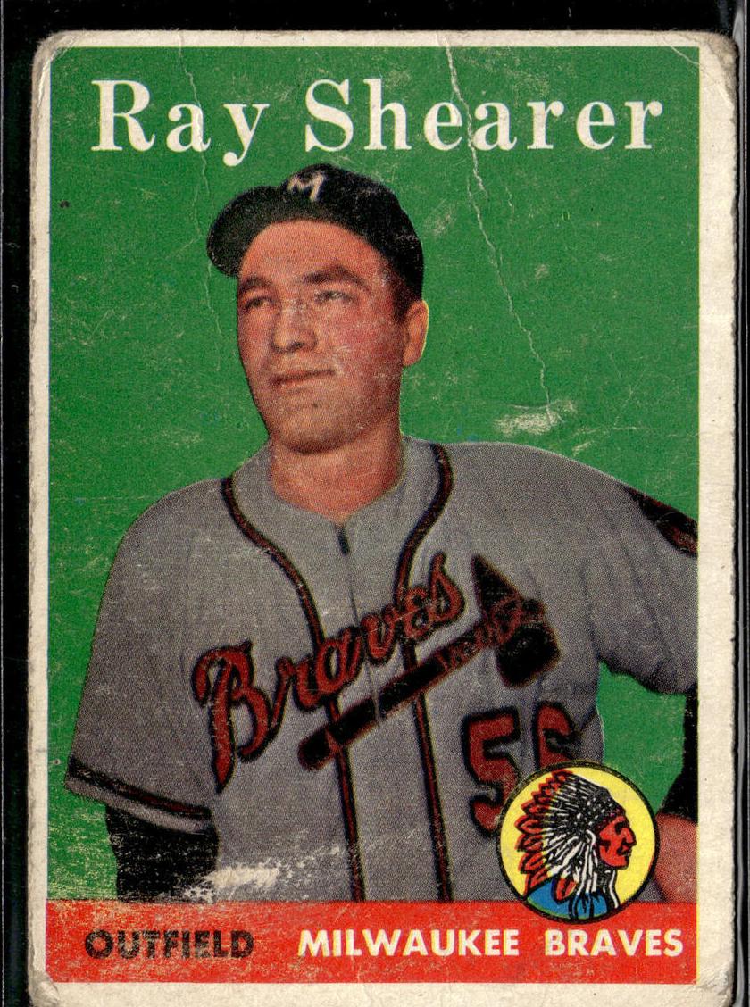 1958 Topps Ray Shearer #283 card