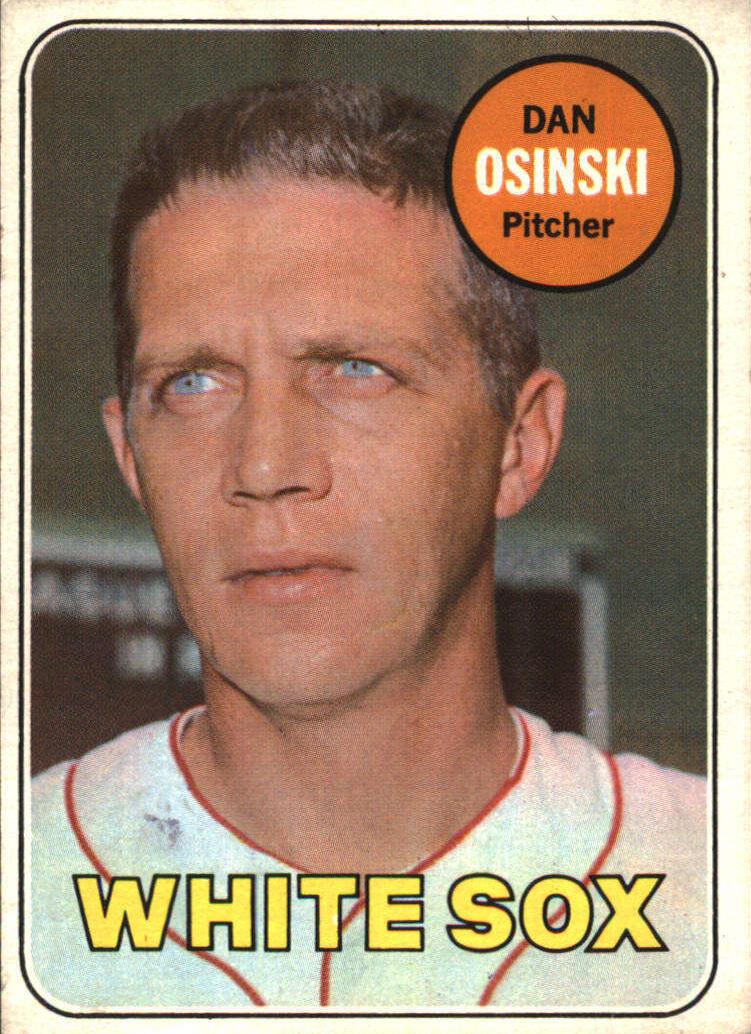 1969 Topps Dan Osinski #622 card