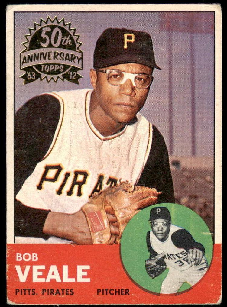 1963 Topps Bob Veale #87 card