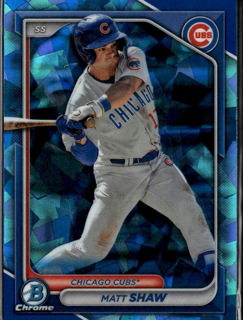 Matt Shaw 2024 Bowman Chrome Prospects card