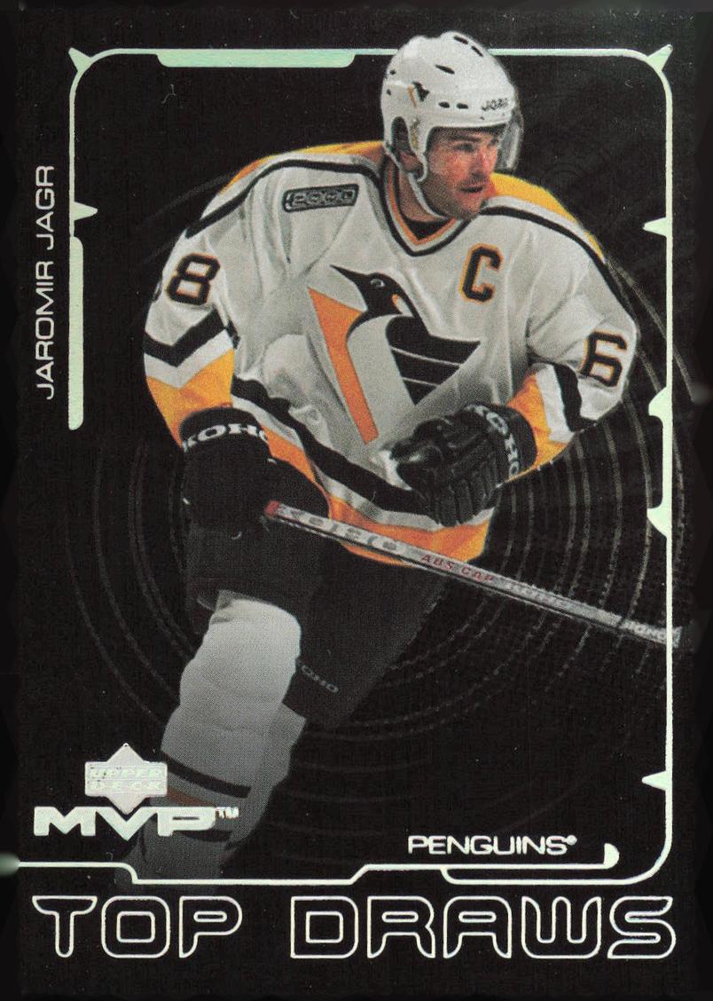 2000 Upper Deck MVP Jaromir Jagr #TD10 card