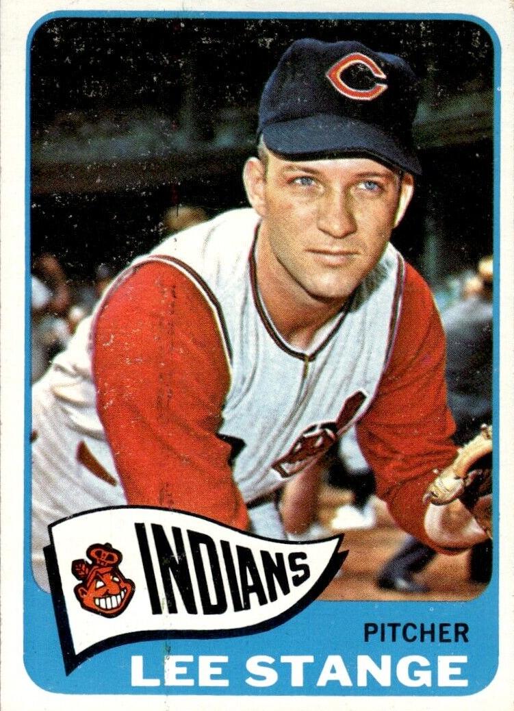 1965 Topps Lee Stange #448 card