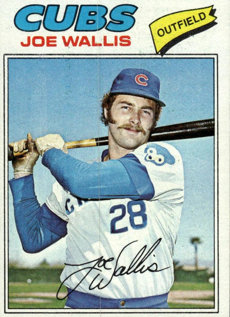 1977 Topps Joe Wallis #279 card