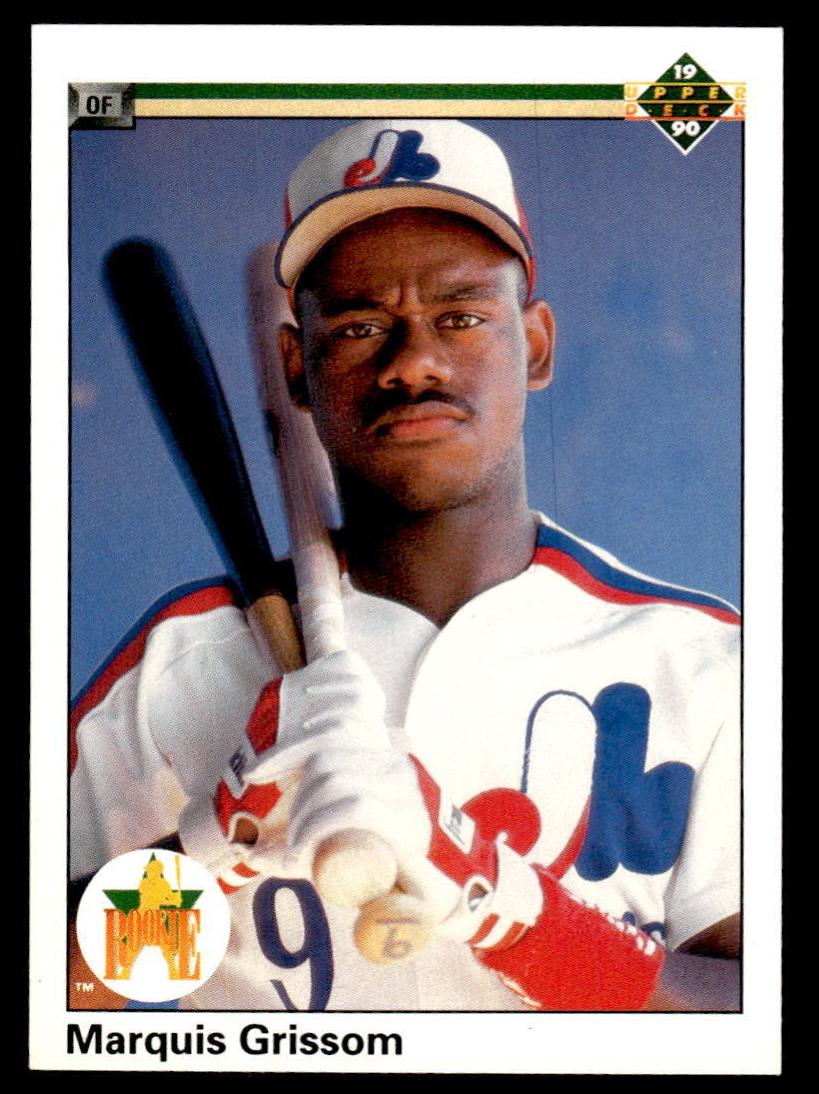 Marquis Grissom 1990 Upper Deck Baseball