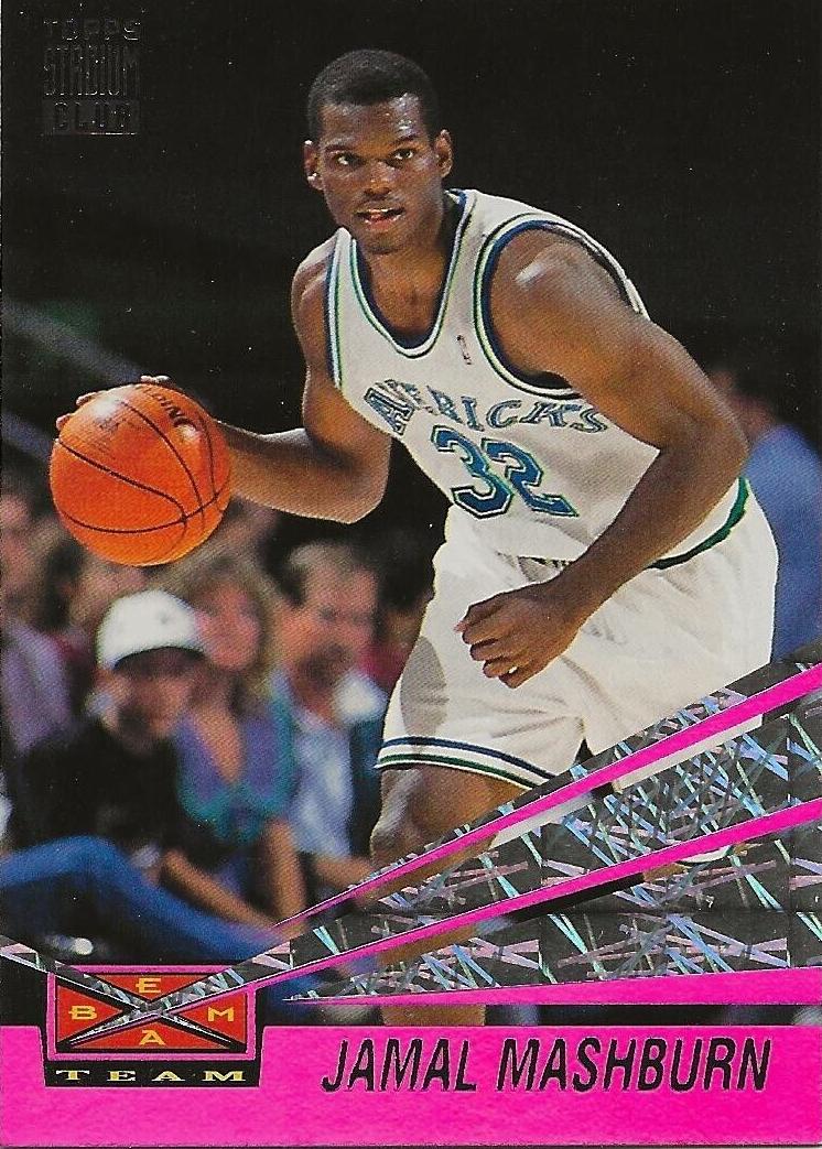 1993 Stadium Club Beam Team Jamal Mashburn #22 card
