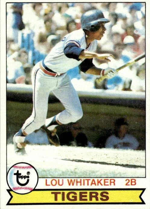 Lou Whitaker 1979 Topps Baseball