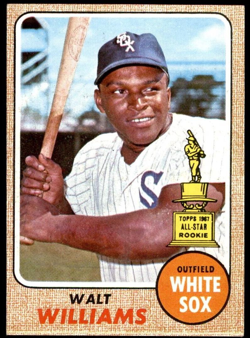 1968 Topps Walt Williams #172 card