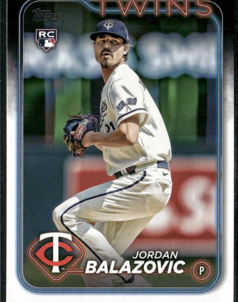 Jordan Balazovic 2024 Topps Series 1 card