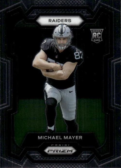 Michael Mayer 2023 Prizm Football card