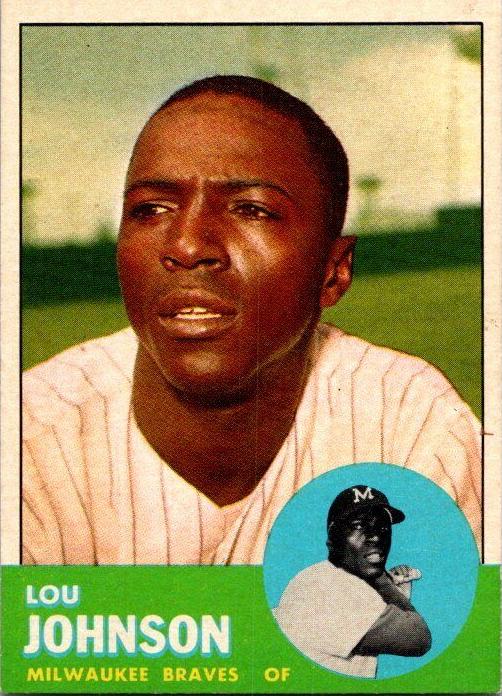 1963 Topps Lou Johnson #238 card