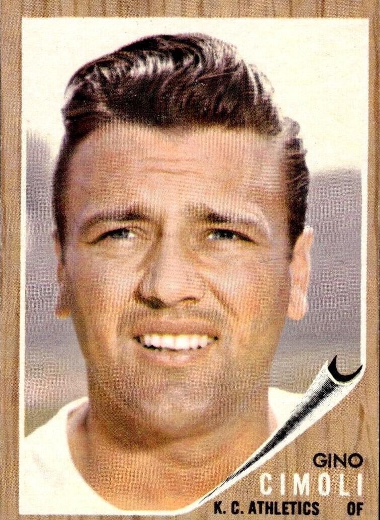 1962 Topps Gino Cimoli #402 card