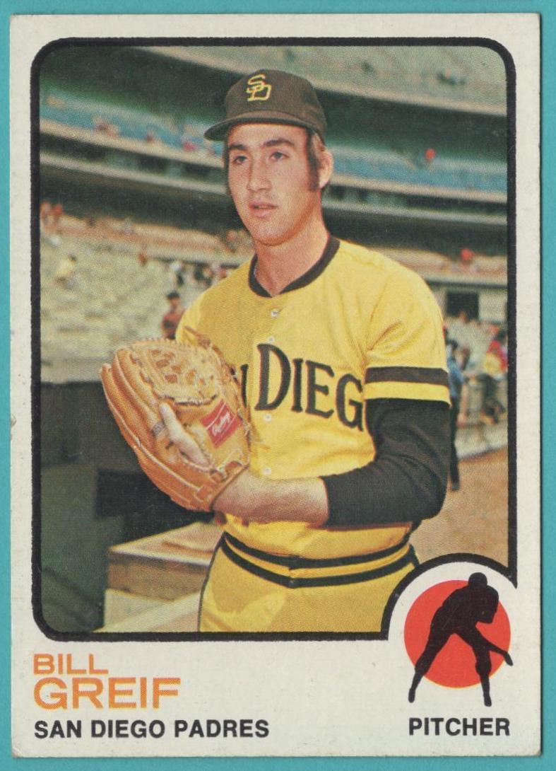 1973 Topps Bill Greif #583 card