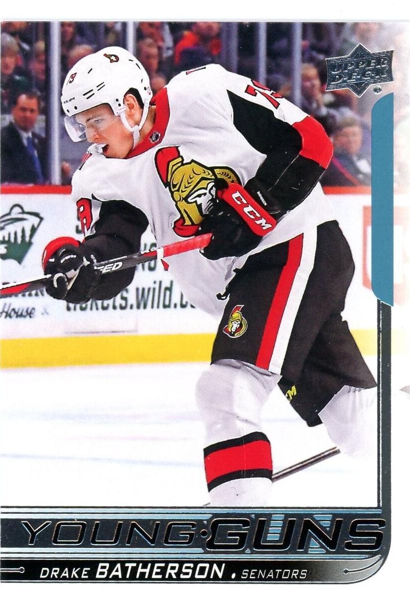 2018 Upper Deck Drake Batherson #484 card