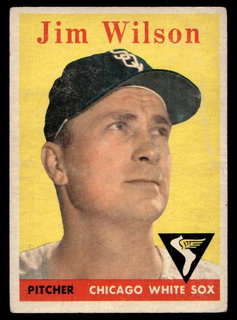 1958 Topps Jim Wilson #163 card