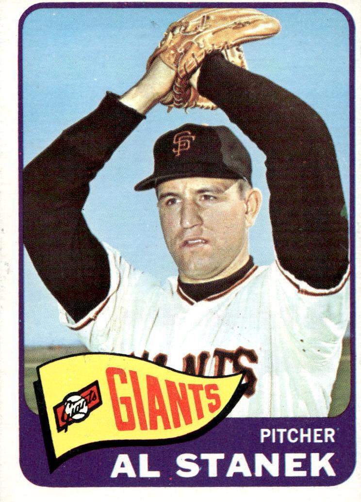 1965 Topps Al Stanek #302 card