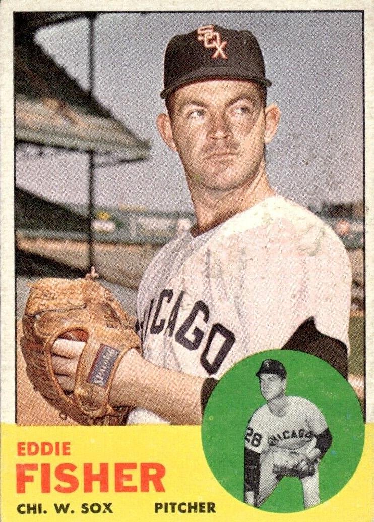 1963 Topps Eddie Fisher #223 card
