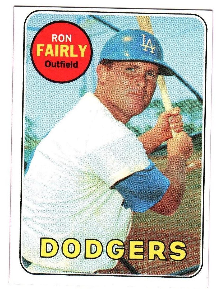 1969 Topps Ron Fairly #122 card