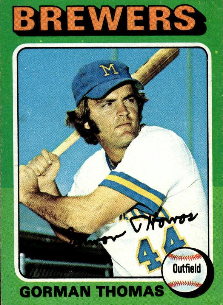1975 Gorman Thomas #532