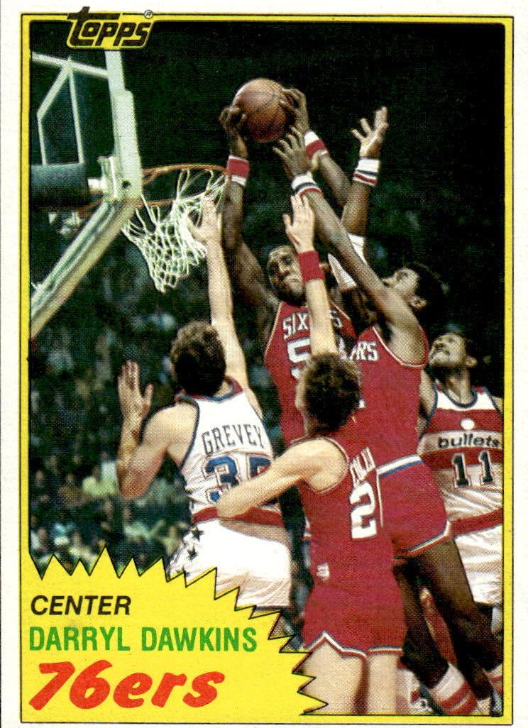1981 Darryl Dawkins #29