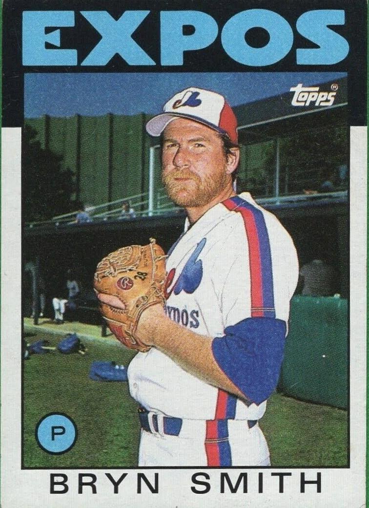 1986 Topps Bryn Smith #299 card